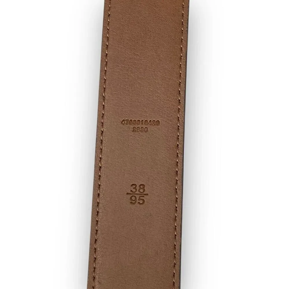 Chaps Brown Leather Belt Men’s Size 38